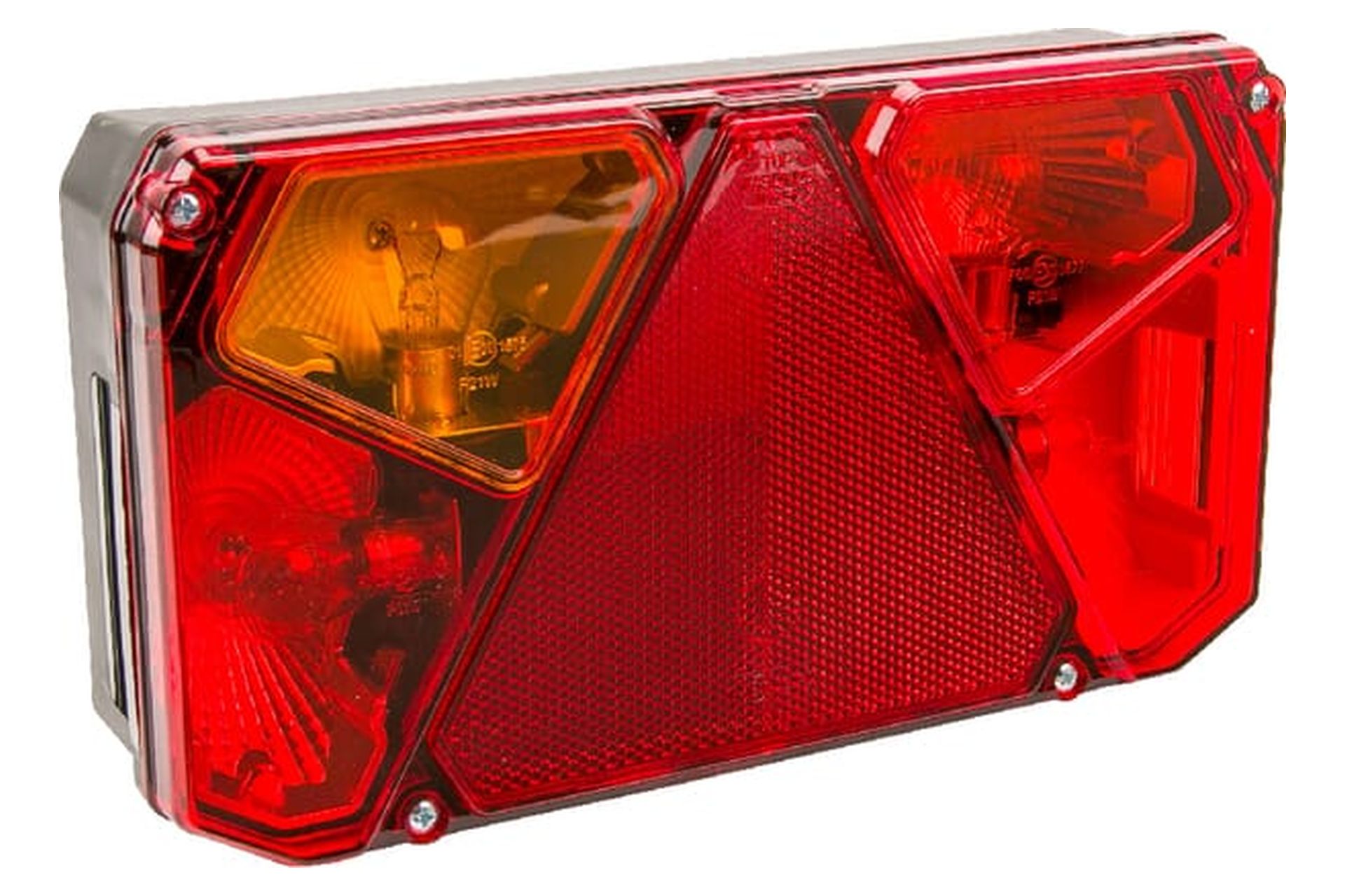 LA40907 Lampa tylna zespolona lewa prostokątna 12 24V 5 pinowa Kramp