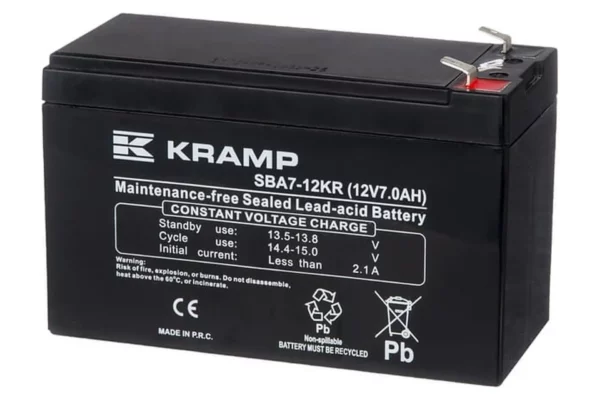 SBA712KR Akumulator 12V 7Ah Kramp Sklep Rolniczy Korbanek