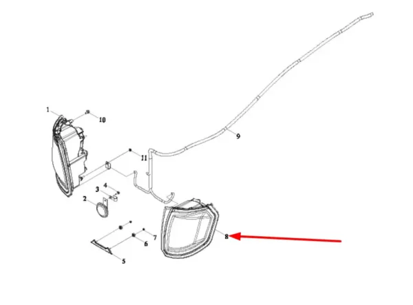 Tc K Lampa Lewa Przednia Sklep Rolniczy Korbanek