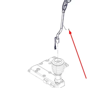 Oryginalna dźwignia zmiany biegów o numerze katalogowym P5S37401013, stosowana w ciągnikach rolniczych marki Arbos.