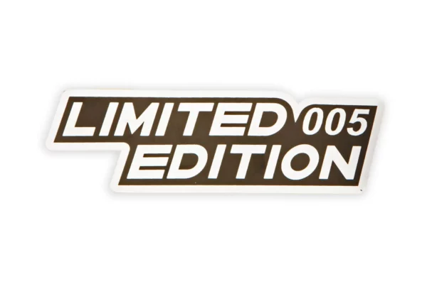 Oryginalna naklejka Limited Edition 005 o numerze katalogowym TB3055005