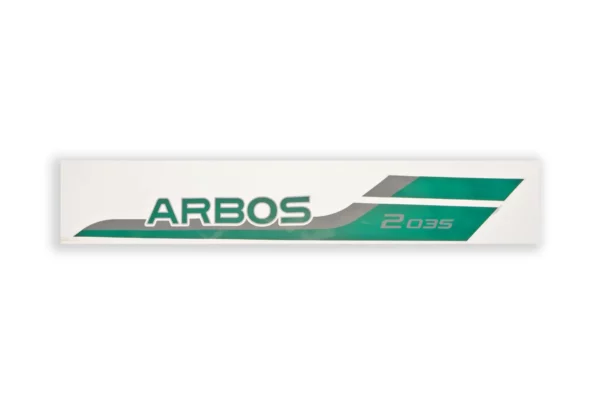 Oryginalna naklejka "Arbos 2035" lewa o numerze katalogowym TE2S511040001K