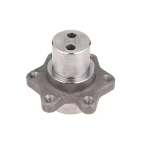 Wałek z kołem zębatem stosowany w maszynach rolniczych.