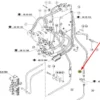 Oryginalny filtr wysokociśnieniowy oleju hydraulicznego o numerze katalogowym 510085.2, stosowany w kombajnach zbożowych marki Claas schemat.