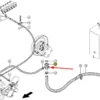 Oryginalny dzielnik hydrauliczny pompy o numerze  771507.0, stosowany w maszynach rolniczych marki Claas.