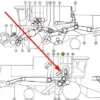 Oryginalny łańcuch rolkowy o wymiarach 425 x 50 i numerze katalogwym 781191.0, stosowany w kombajnach zbożowych marki Claas schemat