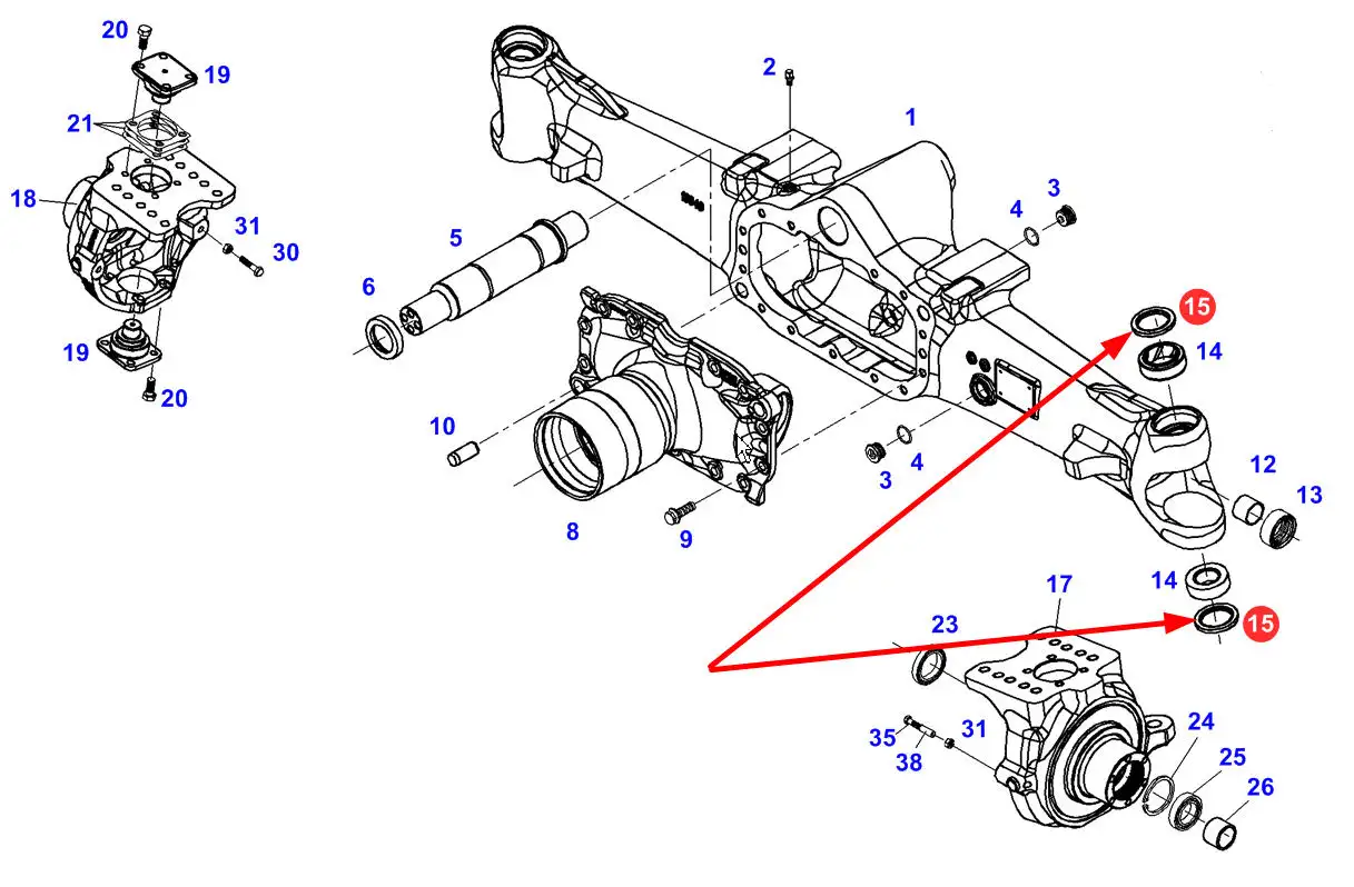エムン　1225 250-31 Pierścień simmering skrzyni biegów 28 x 38 x 7