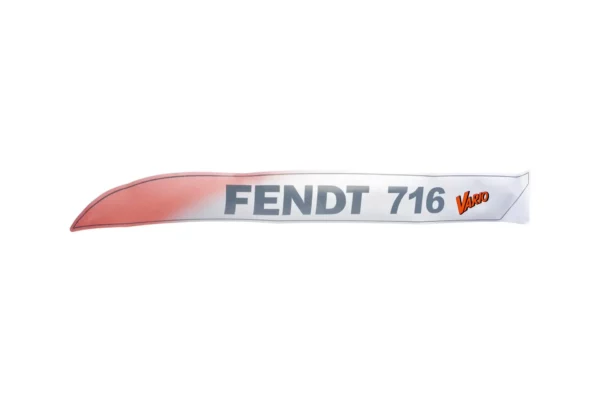Oryginalna naklejka Fendt 716 Vario na maskę o numerze katalogowym 737500021891