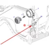 Oryginalny uchwyt lampy roboczej, stosowany w ciągnikach rolniczych marki Fendt schemat