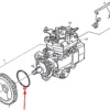 Oryginalny oring pompy wtryskowej o numerze katalogowym F312200710080, stosowany w ciągnikach rolniczych marki Fendt schemat