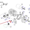 Oryginalny czujnik temperatury oleju hydraulicznego, stosowany w ciągnikach marki Fendt, Massey Ferguson, Valtra schemat.