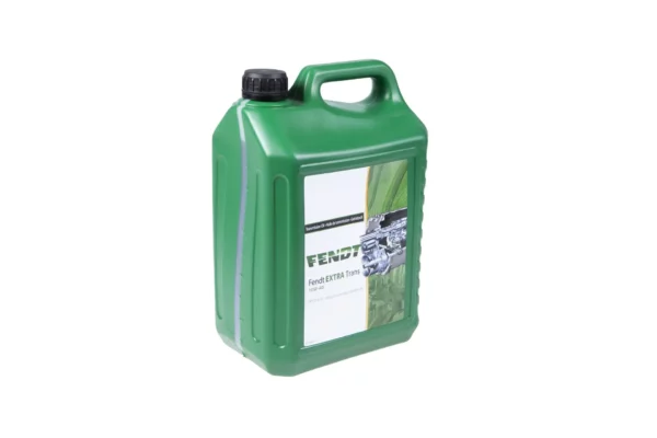 Oryginalny olej przekładniowo hydrauliczny marki Fendt Extra Trans w opakowaniu o pojemności 5 litrów