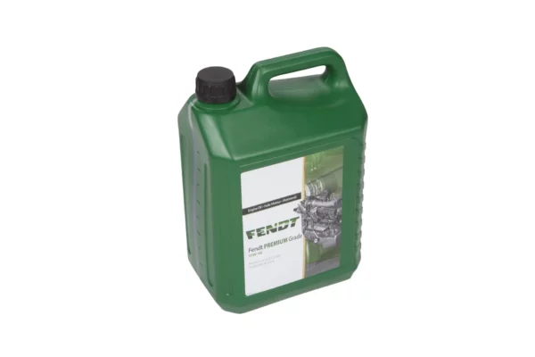 Oryginalny półsyntetyczny olej silnikowy Fendt Premium Grade 10W/40 w opakowaniu o pojemności 5 litrów