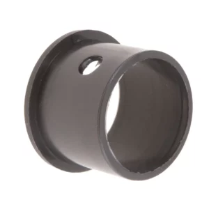 Tuleja plastikowa z kołnierzem o wymiarach 26 x 30 x 24 mm i numerze katalogowy 008534.02