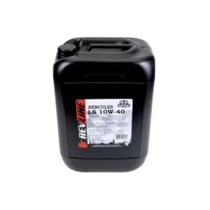 Olej syntetyczny Revline Hercules LS 10W/40 w opakowaniu o pojemności 20 litrów jest niskopopiołowym olejem silnikowym tzw. „Low SAPS” z niską zawartością siarki