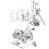 Oryginalny mieszek drążka zmiany biegów, stosowany w ciągnikach rolniczych marki Massey Ferguson schemat