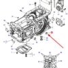 Oryginalna zaślepka metalowa o średnicy 35mm, stosowana w ciągnikach rolniczych marki Massey Ferguson oraz Challenger schemat.