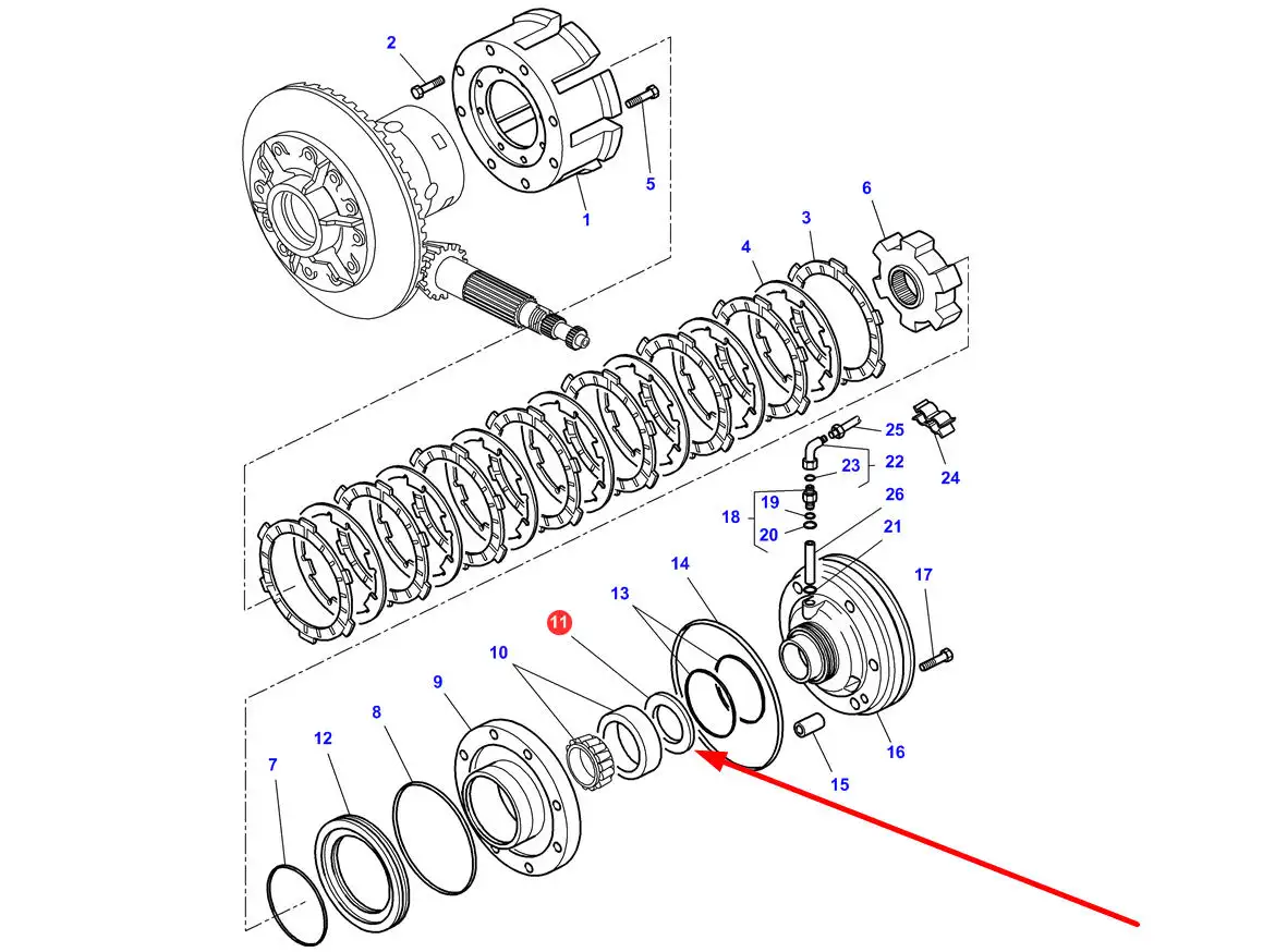 Makita przekładnia do wkrętarki 6391D BD F453 DD F453 DF