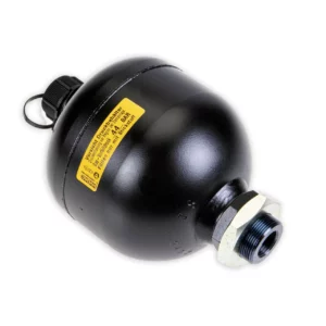 Oryginalny akumulator hydrauliczny przedniego TUZ o numerze katalogowym 4276645M1