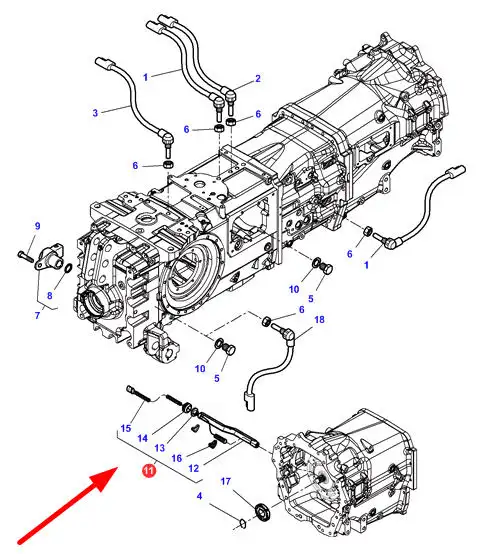Czujnik potencjometr podnośnika NEW HOLLAND FORD za 714.00