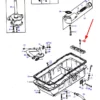 Oryginalna szpilka gwintowana o wymiarach  5/16" NF, x 1-1/8" i  numerze katalogowym 731651M1, stosowana w ciągnikach rolniczych marki Massey Ferguson schemat.