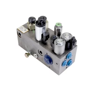 Oryginalny zawór hydrauliczny amortyzacji przedniej osi o numerze katalogowym 7502660010