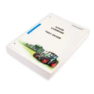 Oryginalny katalog części R9350 kombajnu Fendt 9350 R o numerze katalogowym 79032838D.