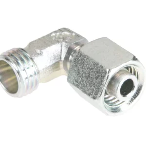 Oryginalna złączka hydrauliczna o kącie 90 stopni i numerze katalogowym D45263900