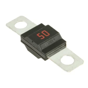 Oryginalny bezpiecznik przykręcany silnika 50A o numerze katalogowym LA323581950