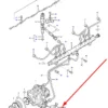 Oryginalny zawór regulacji ilości paliwa o numerze katalogowym V837079633, stosowany w ciągnikach rolniczych, kombajnach zbożowych marek Massey Ferguson, Challenger, Fendt, Laverda, Valtra schemat.
