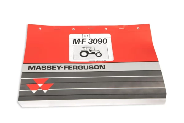 Oryginalny katalog części ciągnika Massey Ferguson 3090 z nazwami w jęzku angielskim i francuskim o numerze katalogowym 1637174M8.