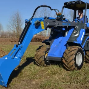 Oryginalna minikoparka z łyżką o szerokości 25 cm i numerze katalogowym C890116