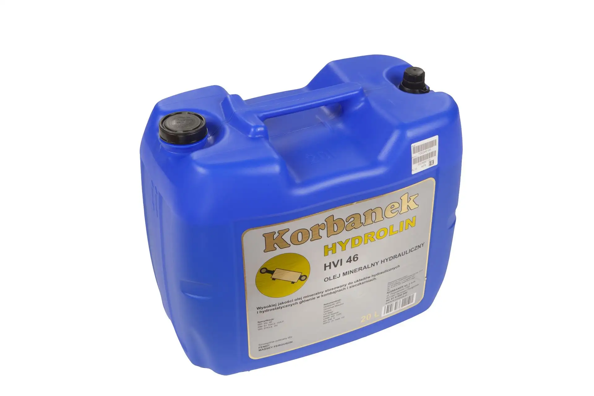 Hydrolin mineralny olej hydrauliczny HVI46 5l wysokiej jakości produkt szczególnie polecany do maszyn rolniczych marki Massey Ferguson Fendt