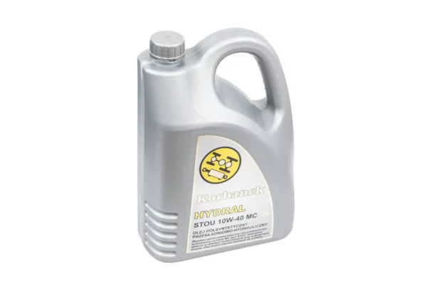 Półsyntetyczny olej przekładniowo-hydrauliczny  STOU 10W40 5l Hydral posiada rekomendację najważniejszych producentów maszyn rolniczych
