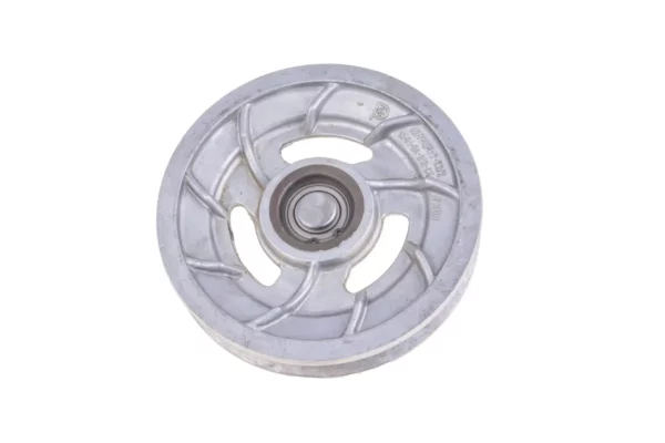Oryginalne koło pasowe kompletne aluminiowe z łożyskiem oraz sworzniem o numerze katalogowym 100014531