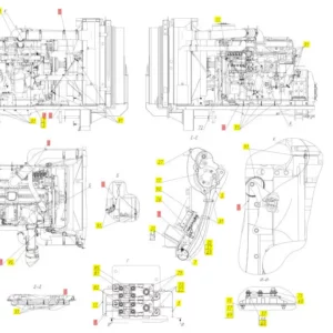 Oryginalna osłona końcówki przewodu o numerze katalogowym 100020141, stosowana w kombajnach zbożowych marki Rostselmash schemat.