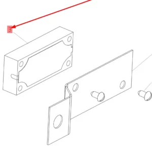 Oryginalny blok diod o numerze katalogowym 100117086, stosowany w kombajnach zbożowych marki Rostselmash schemat.