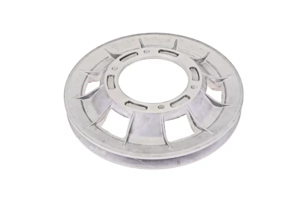 Oryginalne koło pasowe aluminiowe odrzutnika słomy o numerze katalogowym 100172985