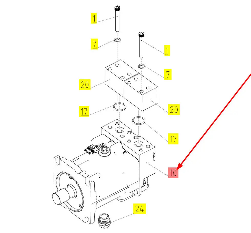 9196343 Swing Reduction Gearbox Fits for Hitachi ZX120 ZX130 ZX125 zx110 -  MOTTROL INTERNATIONAL INC.