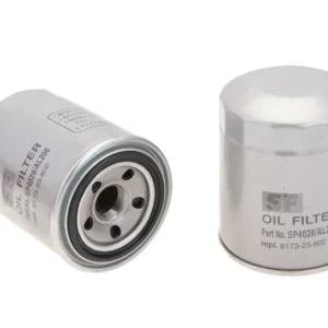 Filtr oleju silnika puszkowy o numerze katalogowym SP4028