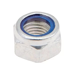 Oryginalna nakrętka samohamowna o wymiarze M16 i numerze katalogowym MZNS-016-005