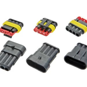 Złączki hermetyczne 4 pin Superseal o numerze katalogowym 153137