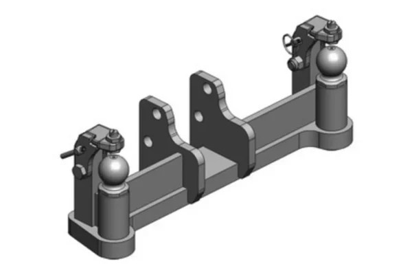 Forced steering bracket