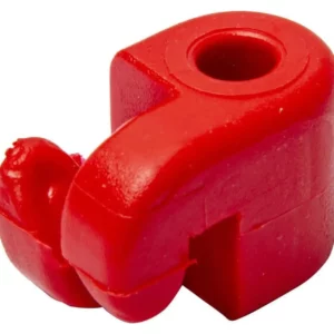 Insulator red for 8 mm 100 pcs