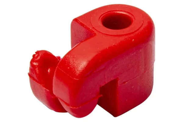 Insulator red for 8 mm 100 pcs