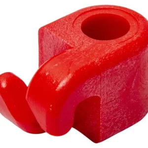 Insulator red for 12 mm 100 pcs