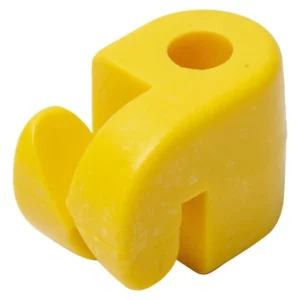 Insulator yellow to 8 mm 100 pcs