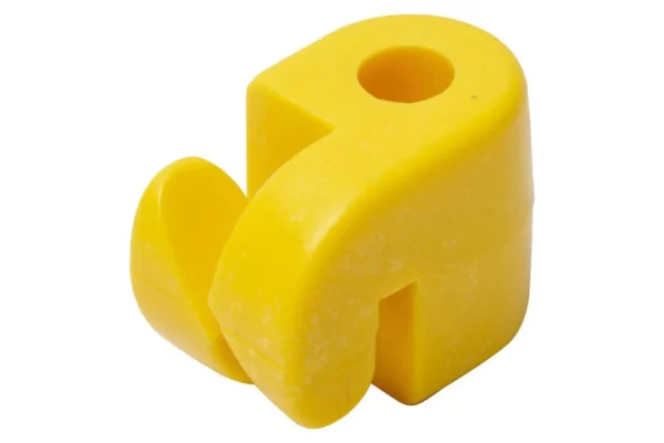 Insulator yellow to 8 mm  100 pcs