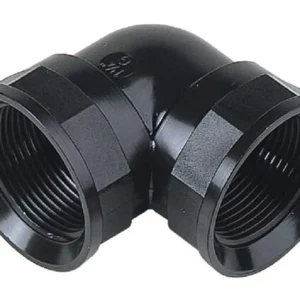 Kolanko 90° gwint wew./ gwint wew. z pierścieniami uszczelniającymi Arag