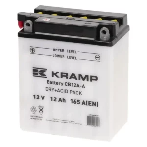 Akumulator 12V 12Ah 165A z elektrolitem Kramp
